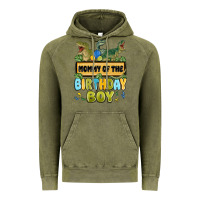 Vintage Olive mommy of the birthday boy Vintage Hoodie - MaliasSmallBusiness