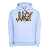 Pigment Grape Ice Russian Blue Cat Joy Urban Hoodie - LillyAllenDesigns