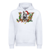 White Russian Blue Cat Joy Urban Hoodie - LillyAllenDesigns