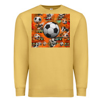 Antique Gold soccer aztec glitter tumbler Premium Sweatshirt - Jasminsmagicworld