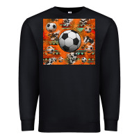 Black soccer aztec glitter tumbler Premium Sweatshirt - Jasminsmagicworld