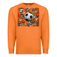 Carrot soccer aztec glitter tumbler Premium Sweatshirt - Jasminsmagicworld