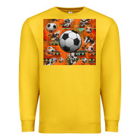 Lemon soccer aztec glitter tumbler Premium Sweatshirt - Jasminsmagicworld