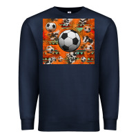 Navy soccer aztec glitter tumbler Premium Sweatshirt - Jasminsmagicworld