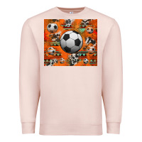 Pale Pink soccer aztec glitter tumbler Premium Sweatshirt - Jasminsmagicworld