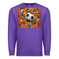 Purple soccer aztec glitter tumbler Premium Sweatshirt - Jasminsmagicworld