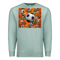 Seafoam soccer aztec glitter tumbler Premium Sweatshirt - Jasminsmagicworld