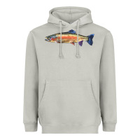 Moon Dust Rainbow Trout Heavyweight Hoodie - LillyAllenDesigns