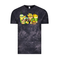 Cloud Black lemon farm fresh coffee cups Vintage Tee - Zillion Design Studio