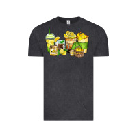 Vintage Black lemon farm fresh coffee cups Vintage Tee - Zillion Design Studio
