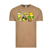 Vintage Coffee lemon farm fresh coffee cups Vintage Tee - Zillion Design Studio