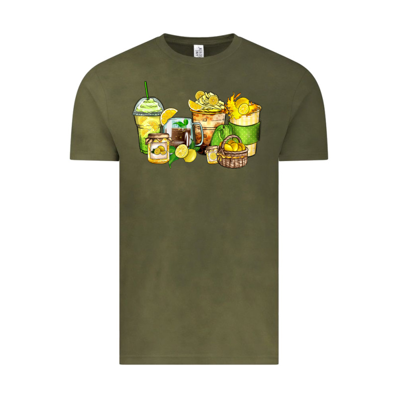 Lemon Farm Fresh Coffee Cups Vintage Tee by Zillion Design Studio | Teevron