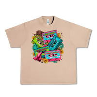 Burro 90's country cassette tapes Urban Heavy Tee - Zillion Design Studio