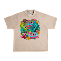 French Oak 90's country cassette tapes Urban Heavy Tee - Zillion Design Studio
