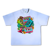 Grape Ice 90's country cassette tapes Urban Heavy Tee - Zillion Design Studio