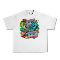 Lunar Rock 90's country cassette tapes Urban Heavy Tee - Zillion Design Studio