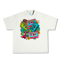Pistachio 90's country cassette tapes Urban Heavy Tee - Zillion Design Studio