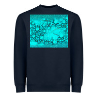 Navy turquoise gemstone Heavyweight Sweatshirt - RanaPortraitStore