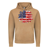 Vintage Camel american flag sunflower Vintage Hoodie - MaliasSmallBusiness