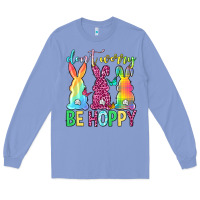 Colony Blue Don't worry be hoppy Easter Day Long Sleeve Tee - Neo Western