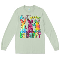 Matcha Don't worry be hoppy Easter Day Long Sleeve Tee - Neo Western