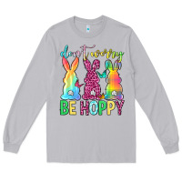 Moon Dust Don't worry be hoppy Easter Day Long Sleeve Tee - Neo Western