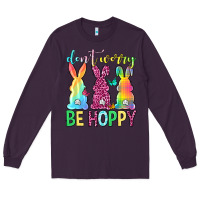Plum Don't worry be hoppy Easter Day Long Sleeve Tee - Neo Western