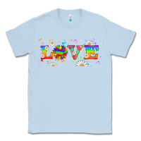 Dusty Blue lgbtq love libbey glass Classic Tee - HRA Design Shop