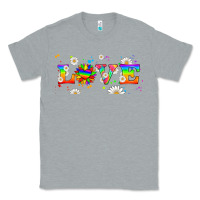 Heather Grey lgbtq love libbey glass Classic Tee - HRA Design Shop