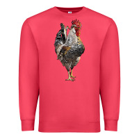 Cardinal cream legbar rooster Premium Sweatshirt - LillyAllenDesigns