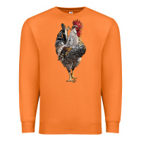 Carrot cream legbar rooster Premium Sweatshirt - LillyAllenDesigns