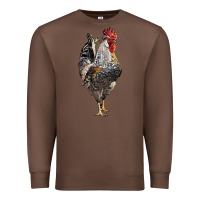 Chestnut cream legbar rooster Premium Sweatshirt - LillyAllenDesigns