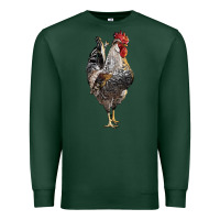 Sports Green cream legbar rooster Premium Sweatshirt - LillyAllenDesigns