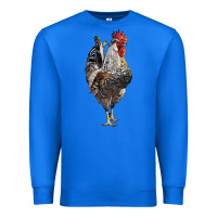 True Royal cream legbar rooster Premium Sweatshirt - LillyAllenDesigns