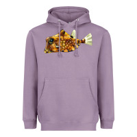 Lavender humpback turretfish Heavyweight Hoodie - LillyAllenDesigns