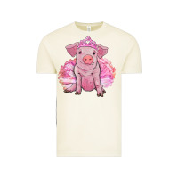 Vintage Arctic balerina pig with tutu Vintage Tee - RanaPortraitStore