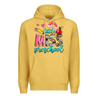 Antique Gold little miss preschool Premium Hoodie - NancyCooperArtShop