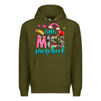 Army Green little miss preschool Premium Hoodie - NancyCooperArtShop