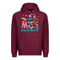 Burgundy little miss preschool Premium Hoodie - NancyCooperArtShop