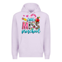 Lilac little miss preschool Premium Hoodie - NancyCooperArtShop