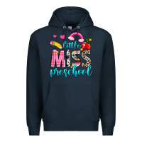 Navy little miss preschool Premium Hoodie - NancyCooperArtShop