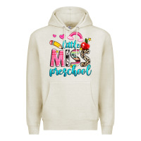 Oatmeal Heather little miss preschool Premium Hoodie - NancyCooperArtShop