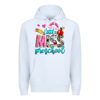 White little miss preschool Premium Hoodie - NancyCooperArtShop