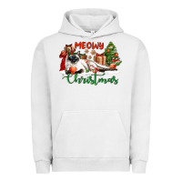 Pigment Lunar Rock siamese cat meowy christmas Urban Hoodie - LillyAllenDesigns