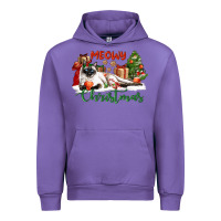 Tulip siamese cat meowy christmas Urban Hoodie - LillyAllenDesigns