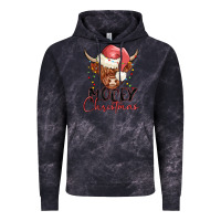 Cloud Black mooey christmas Vintage Hoodie - MaliasSmallBusiness