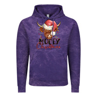 Cloud Purple mooey christmas Vintage Hoodie - MaliasSmallBusiness