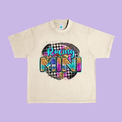 Racing Mini Urban Heavy Tee Designed By Zillion Design Studio