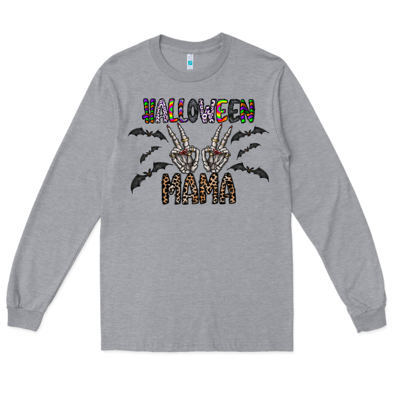 Halloween Mama Long Sleeve Tee by CowhideDigitalArt | Teevron