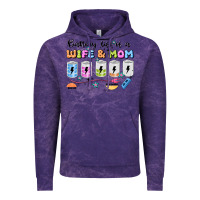 Cloud Purple battery life of a wife & mom Vintage Hoodie - JahusDesignShop